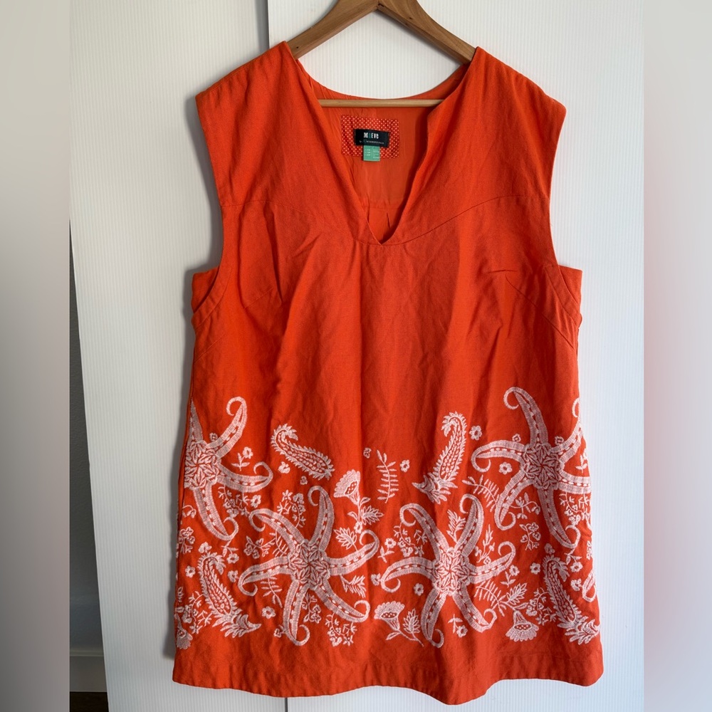 ANTHROPOLOGIE Linen Dress
